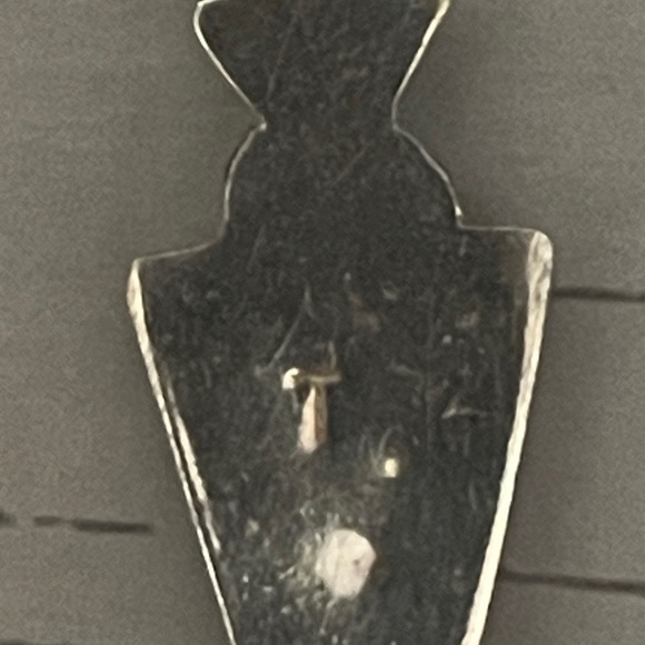 Sterling/turquoise/ mother of pearl/pendant - Picture 2 of 6